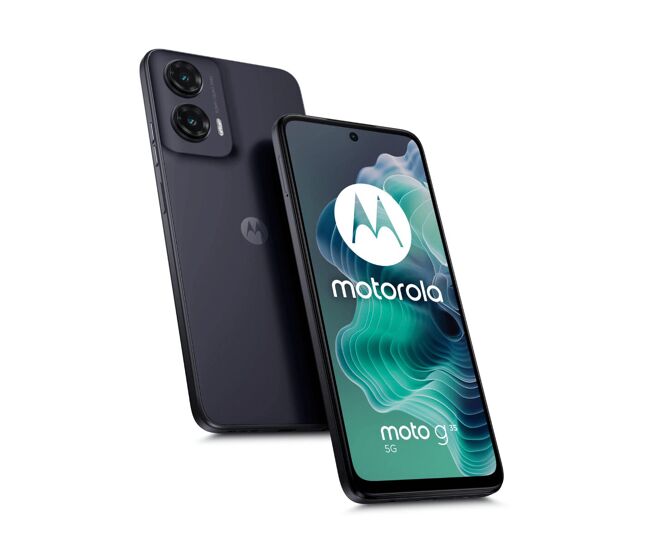 Teléfono móvil para mayores motorola pb3k0008se 6,72" unisoc 4 gb ram 128 gb negro