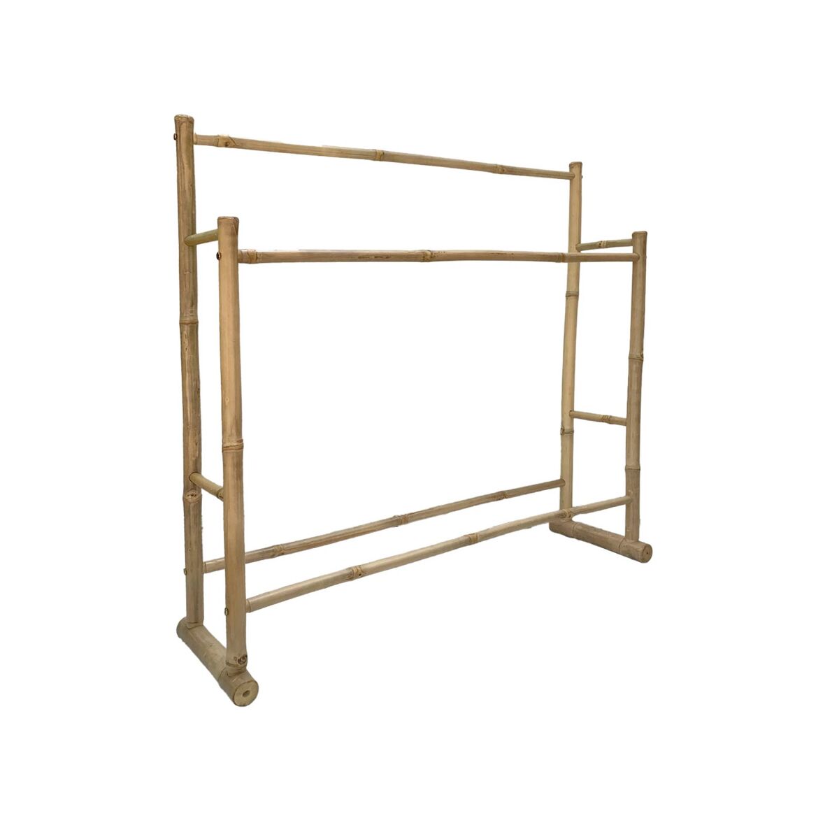 Toallero de bambú, fidji, natural, 100x37x98.7 cm