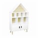 Librería infantil de madera con 8 compartimentos y 2 puertas Librería infantil de madera con 8 compartimentos y 2 puertas Blanco