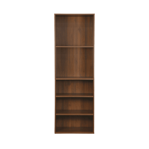 Módulo de roupeiro com 5 prateleiras, Modulo, Madeira de nogueira, 60x45x180 cm Módulo de roupeiro com 5 prateleiras, Modulo, Madeira de nogueira, 60x45x180 cm