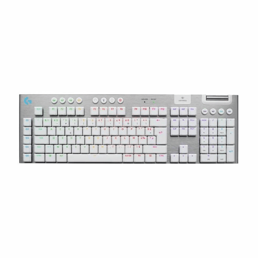 Teclado sem Fios Logitech G915 X Branco AZERTY