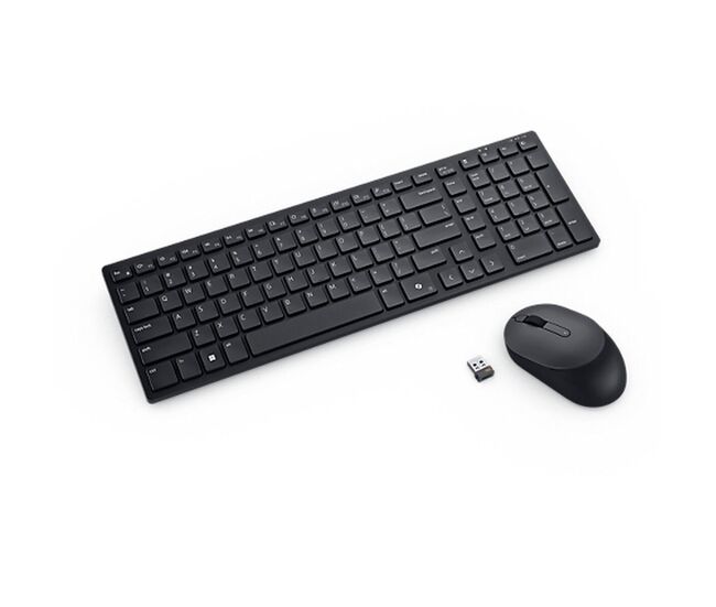 Teclado dell km555-blk-spn negro qwerty español qwerty
