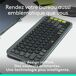 Teclado Inalámbrico Pop Icon Keys Teclado Inalámbrico Pop Icon Keys Gris Oscuro