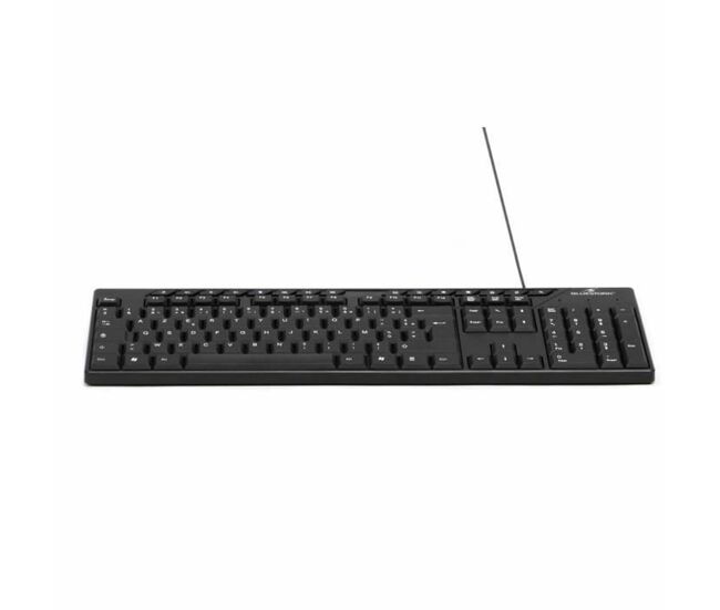 Teclado bluestork media office negro azerty
