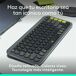 Teclado Inalámbrico Teclado Inalámbrico Gris
