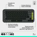 Teclado Inalámbrico Teclado Inalámbrico Gris
