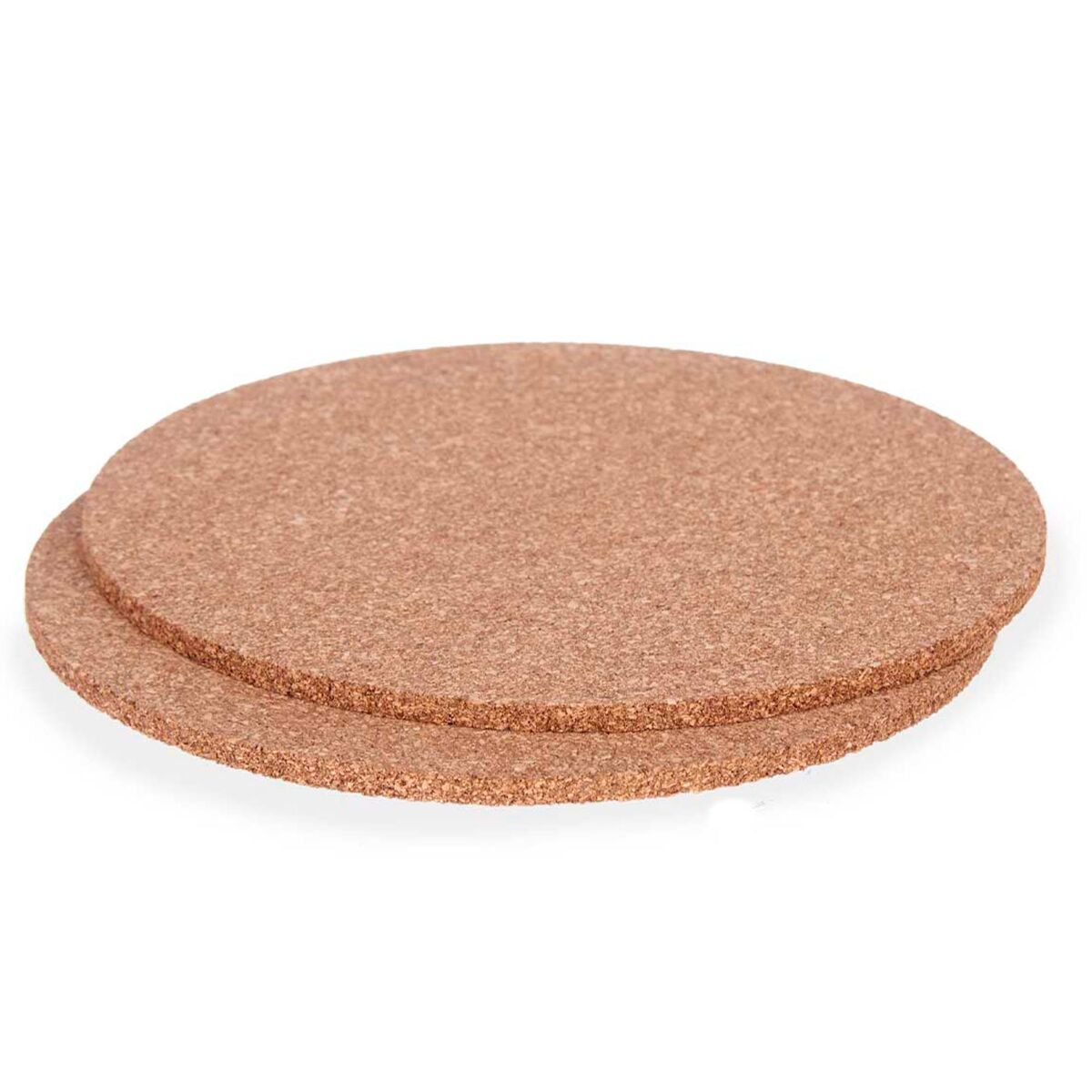 Set 2 salvamantel corcho redondo colección kinvara