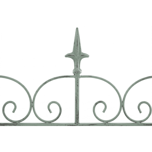 Reja De Jardín Mangold En Metal Verde antiguo 1X124X116 cm