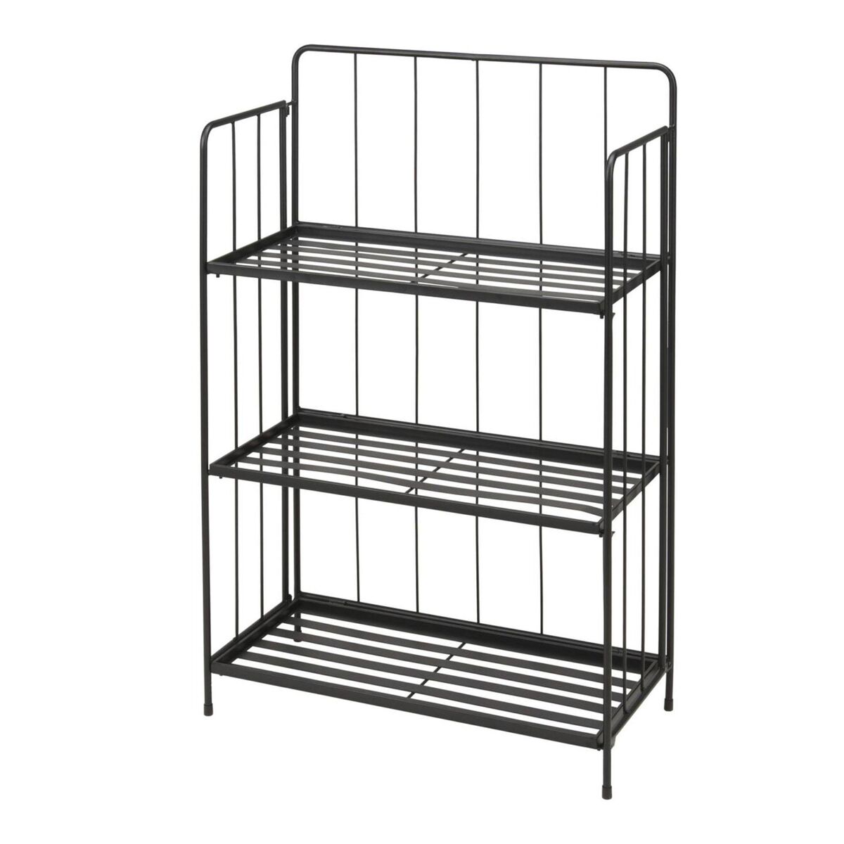 WELL HOME - Jardinera de 3 niveles en metal de diseño plegable