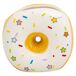 Porta lápices donut de cerámica Porta lápices donut de cerámica Blanco