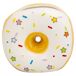 Porta lápices donut de cerámica Porta lápices donut de cerámica Blanco