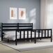 Estructura de cama 200x200 Estructura de cama 200x200 Negro