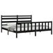 Estructura de cama 200x200 Estructura de cama 200x200 Negro