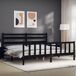 Estructura de cama 200x200 Estructura de cama 200x200 Negro