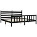 Estructura de cama 200x200 Estructura de cama 200x200 Negro