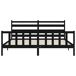 Estructura de cama 200x200 Estructura de cama 200x200 Negro