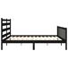 Estructura de cama 200x200 Estructura de cama 200x200 Negro
