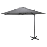 WELL HOME - Guarda-sol suspenso push up com base em cruz de aço