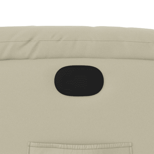 vidaXL Poltrona reclinável elevatória couro artificial cor creme vidaXL Poltrona reclinável elevatória couro artificial cor creme