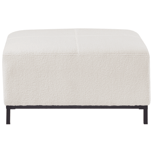 Repousa-pés OSLO Bouclé Branco Repousa-pés OSLO Bouclé Branco