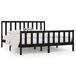 Estructura de cama 200x200 Estructura de cama 200x200 Negro