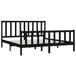 Estructura de cama 200x200 Estructura de cama 200x200 Negro
