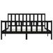 Estructura de cama 200x200 Estructura de cama 200x200 Negro