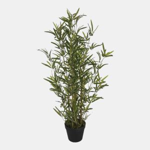 WELL HOME - Planta de Bambu Artificial em Vaso 40x40x90cm