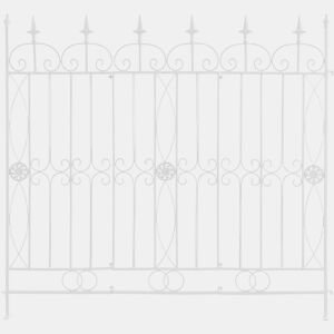 Reja De Jardín Mangold En Metal Blanco 1X124X116 cm