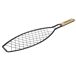 WELL HOME - Parrilla Grill para pescado mango de madera WELL HOME - Parrilla Grill para pescado mango de madera Negro