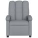 Sillón Reclinable Eléctrico Sillón Reclinable Eléctrico Gris Claro