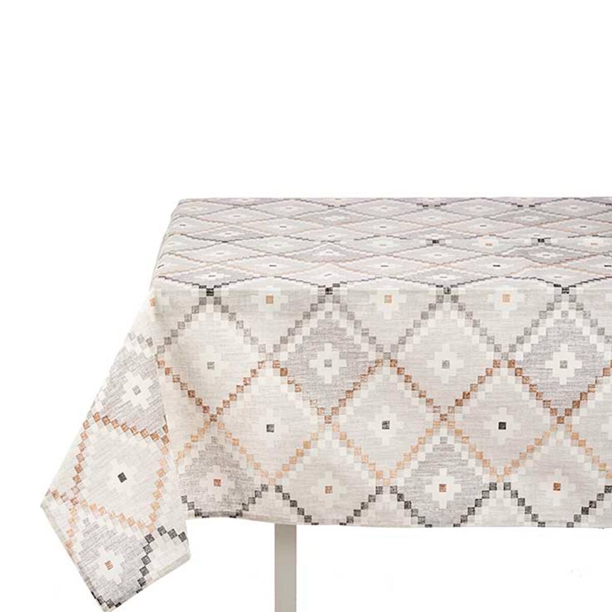 Mantel loneta antimanchas rombo colección KINVARA