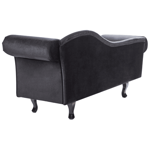 Beliani Chaise longue à direita Veludo LATTES