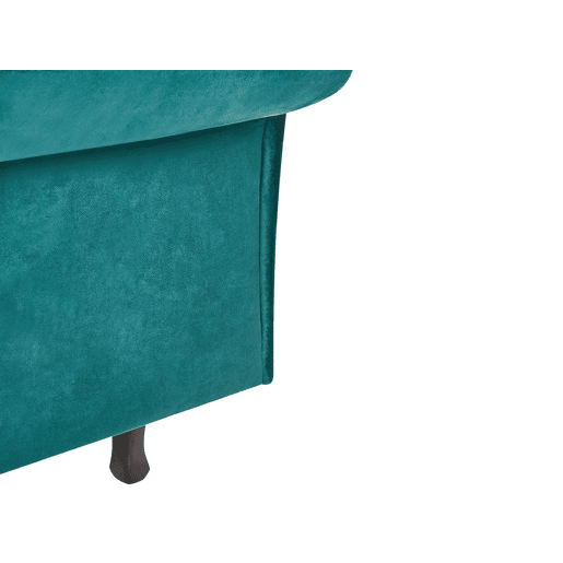 Beliani Chaise longue à esquerda Veludo LATTES