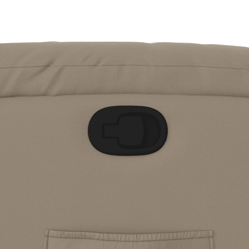 vidaXL Poltrona reclinável elevatória couro artificial cor cappuccino vidaXL Poltrona reclinável elevatória couro artificial cor cappuccino