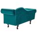 Beliani Chaise longue derecho Terciopelo LATTES Beliani Chaise longue derecho Terciopelo LATTES Negro