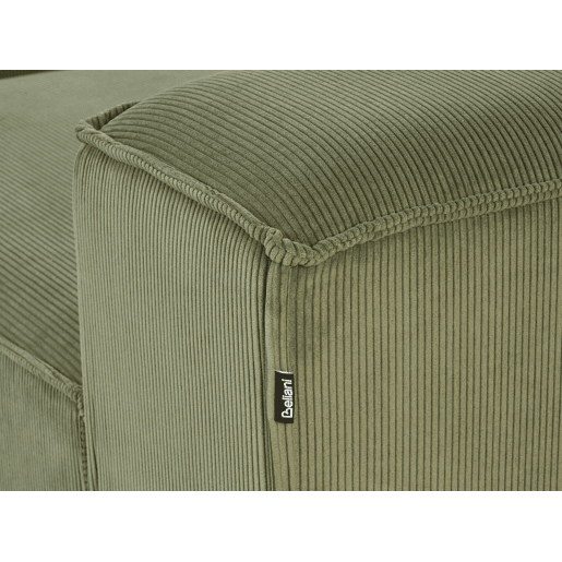 Beliani Chaise longue à direita Bombazine ARDAL