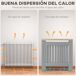 Cubierta para Radiador HOMCOM, hogar - decoración Cubierta para Radiador HOMCOM, hogar - decoración Gris