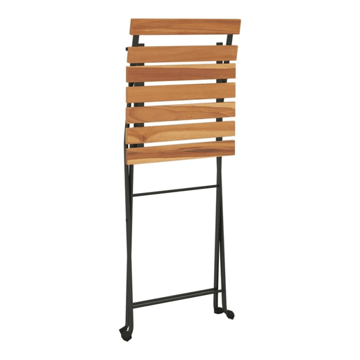WELL HOME - Conjunto de mesa de madeira 'Bistrô' + 2 cadeiras
