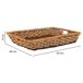 Bandeja Rectangular de cuerda trenzada Bandeja Rectangular de cuerda trenzada Marrón