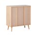 Beliani Aparador PAGET Beliani Aparador PAGET Madera Clara
