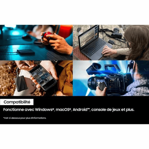 Disco Duro Samsung MU-PG2T0BEU 2 TB SSD Disco Duro Samsung MU-PG2T0BEU 2 TB SSD