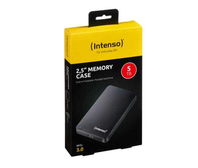 Disco duro externo intenso memory case 2,5" 5tb