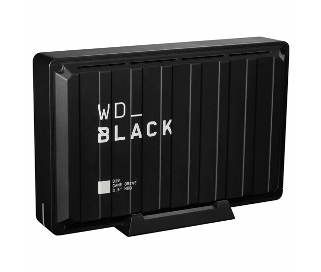 Disco duro externo western digital d10 game drive negro 8 tb