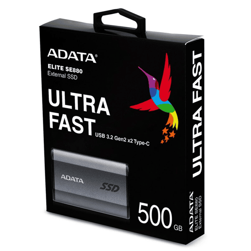 Disco Duro Externo Adata SE880 2,5 500 GB SSD