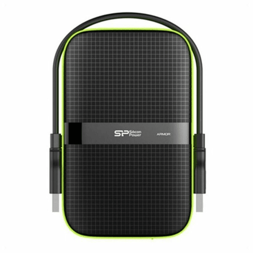 Disco Duro Externo Silicon Power A60 2.5 USB 3.0 2 TB Anti-shock Waterproof Preto