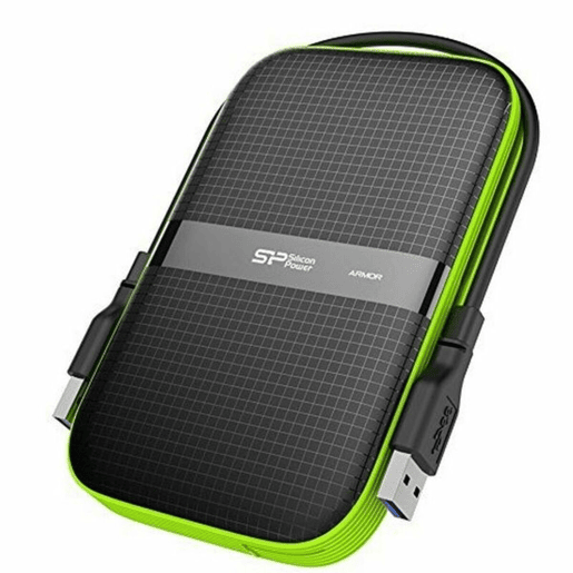 Disco Duro Externo Silicon Power A60 2.5 USB 3.0 2 TB Anti-shock Waterproof Preto