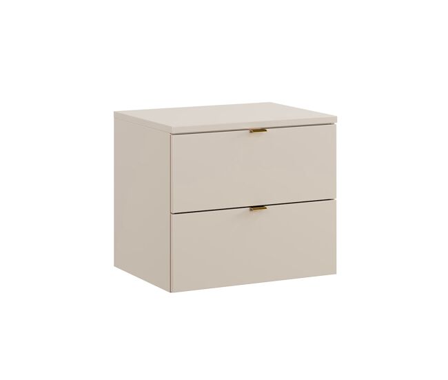 Mueble bajo lavabo 60cm encimera azel cachemira