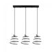 Regleta de techo Galene 3 luces marca Wonderlamp Regleta de techo Galene 3 luces marca Wonderlamp Negro