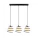 Regleta de techo Galene 3 luces marca Wonderlamp Regleta de techo Galene 3 luces marca Wonderlamp Negro